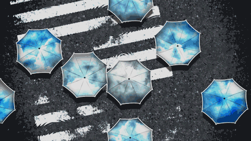   晴れ待ちウォーカー // walkers waiting for the sun - - > ✖         