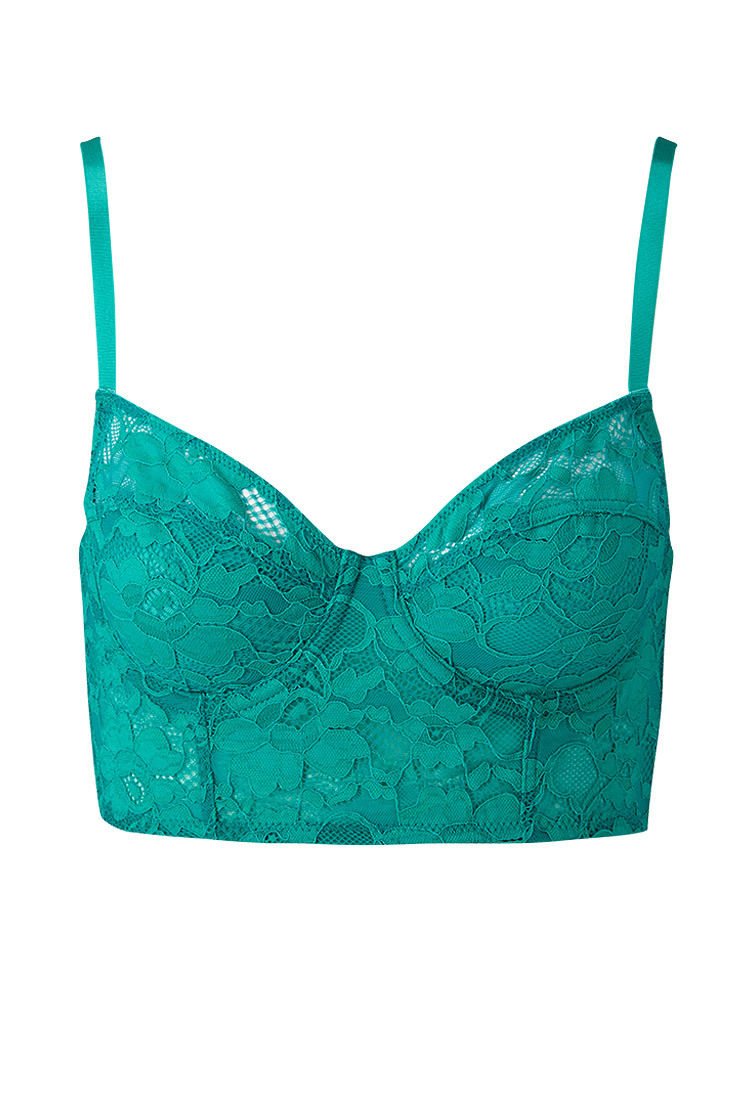 placedeladentelle:  Secret Romance Lace Demi Bra by Forever 21 / 15€