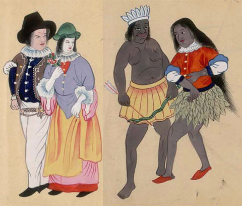medievalpoc:  eastiseverywhere:  Illustrations from a Guide to the World:Portugal/BrazilEngland/RussiaNetherlands/SpainTurkey/ItalyAfrica/SiamJapan