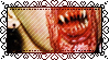 Bloody vampire mouth