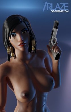 Pharah - Waiting For Loot Drop by rlaze 