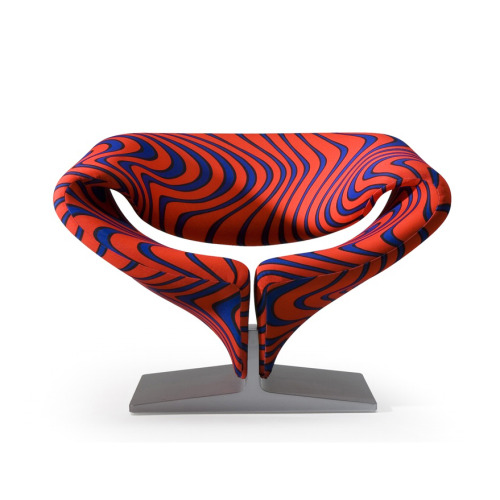 Pierre Paulin, Ribbon Chair, F582, 1966. Edition Artifort. ©Archives Paulin