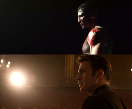 marinefrank: screencap meme: frank castle // steve rogers parallels - dreams “there’s pl