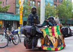 leratchethippie:  portraitsofboston:       “They can’t see me, sir. They can’t see me because they have a preconceived impression. They look at this and think: ‘Oh, you poor bastard, you’re homeless. Here’s a cup of coffee. See you later.’