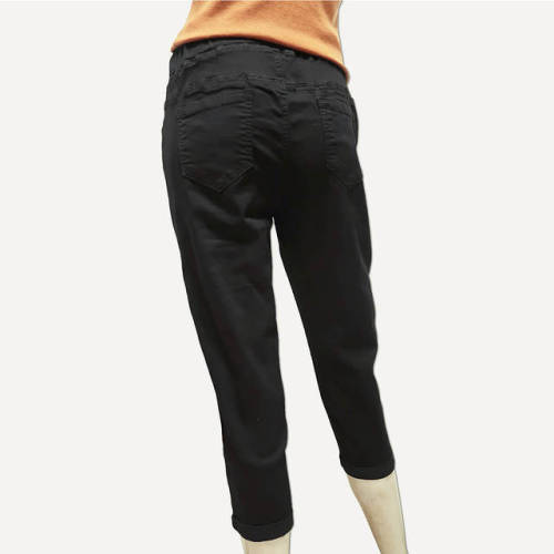 sun-e中腰哈倫褲 顯瘦七分褲 捲褲管休閒褲 Cropped Pants(050-8508)黑色 28~37腰 女
原價: 1680 元
特價: 390...