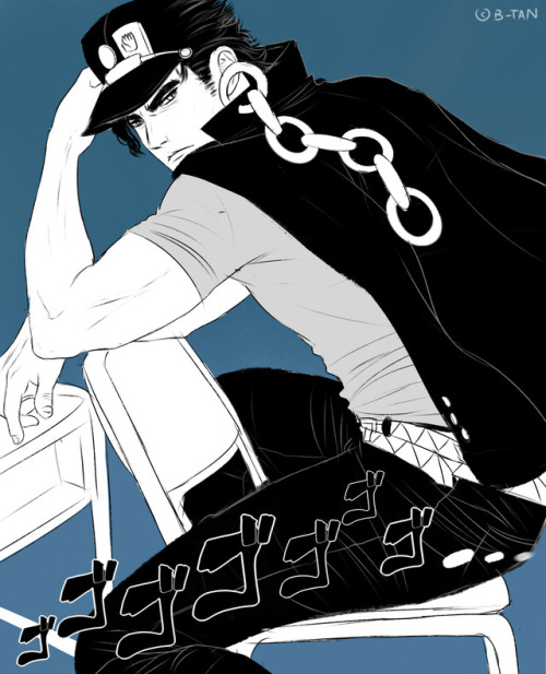 btanselanoican: I just watched JJBA and I really had to draw all of the JoJos!! :D I’m still c