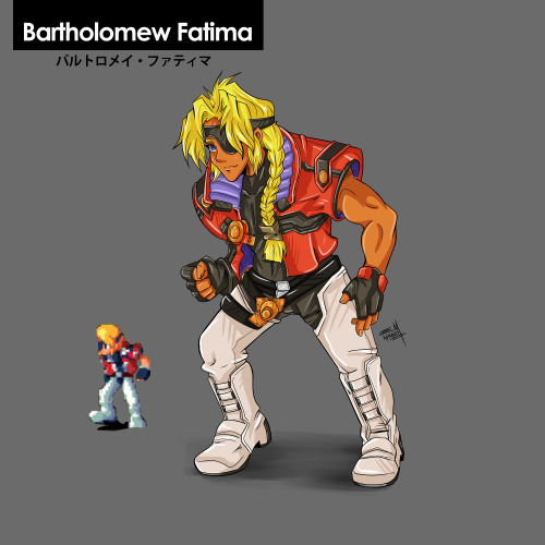 Following my first entry of the #Xenogears HD Sprite Project, here comes the 4 awesome Elements, the