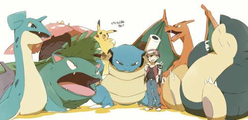 cloudytheraikou:   love these! artist really captures Sugimori’s style 