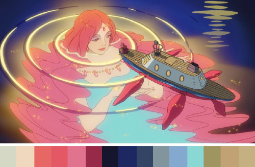 Ponyo on the Cliff by the Sea (2008)-Send a DM with your palette request!