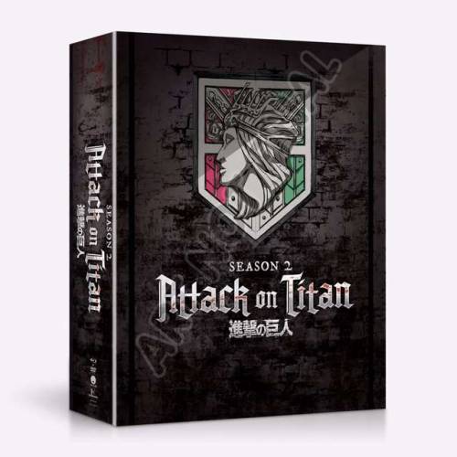 snkmerchandise: News: Attack on Titan Season 2 Blu-Ray/DVD Combos (Official English Sub/Dub; Limited & Regular Editions) Release Date: February 27th, 2018Retail Price: ๤.98 (Limited) or แ.98 (Regular) Funimation has started preorders for the