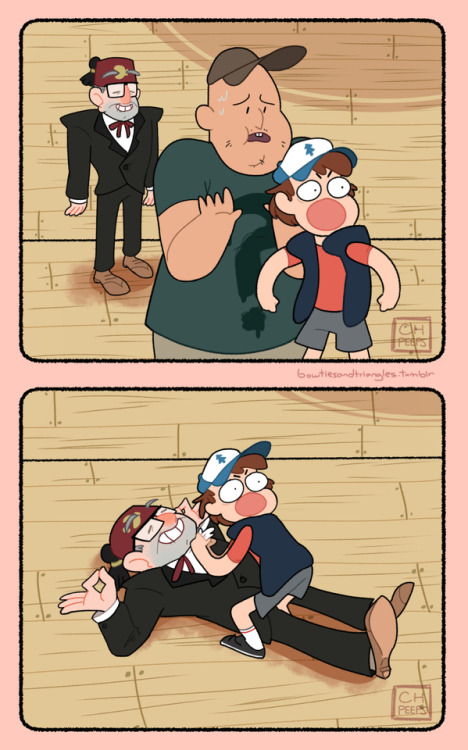 Porn Pics bowtiesandtriangles: its joke!! and grunkle