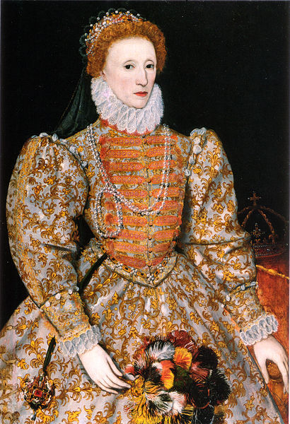 Fun Fact: Queen Elizabeth I (1533-1603) only bathed once a month, “whether she needed it or no