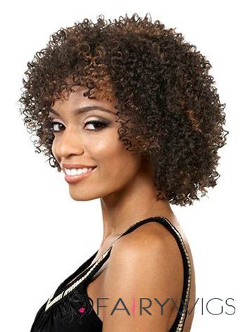 African american curly wigs for black women