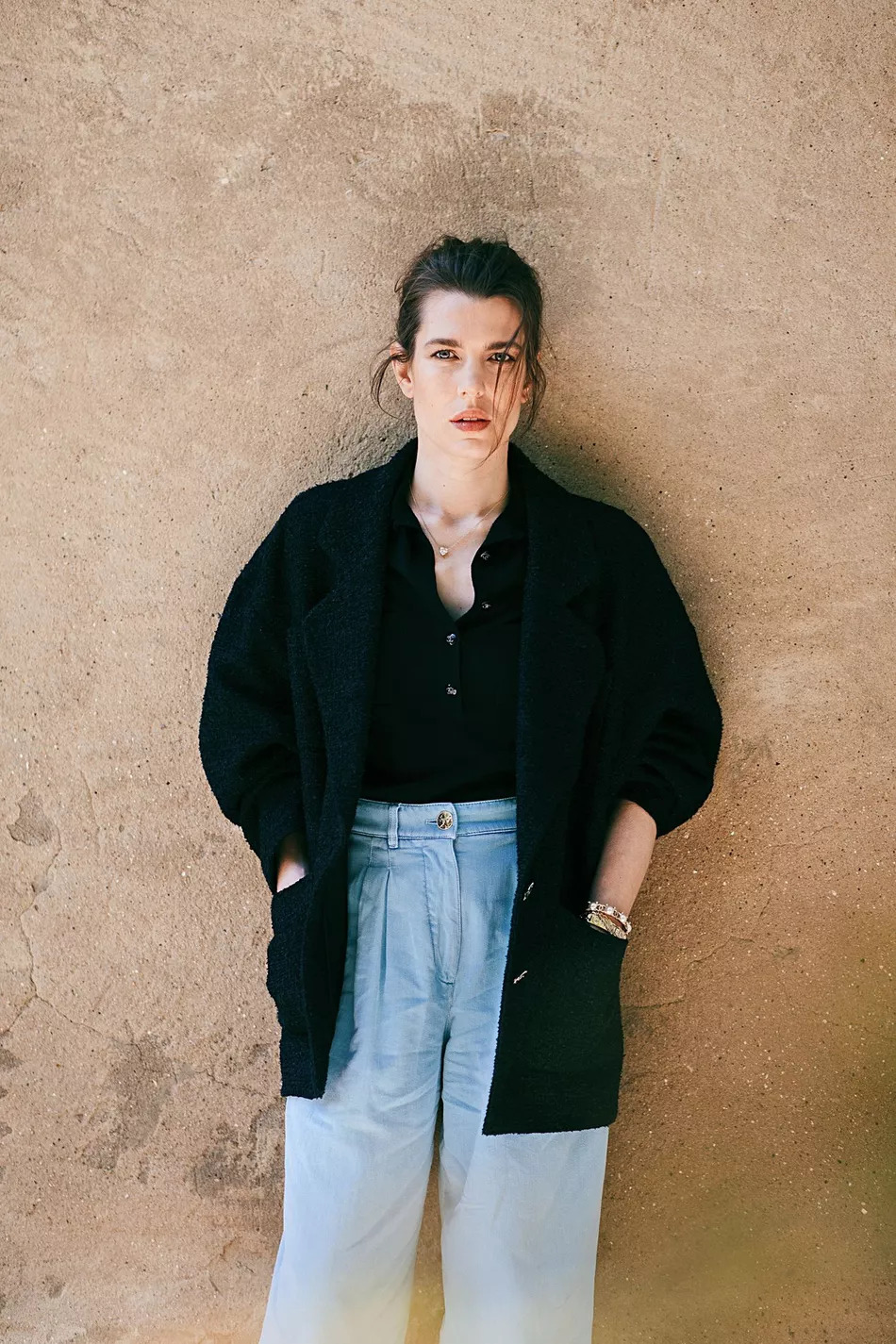 Charlotte Casiraghi Models Chanel Fall-Winter 2022 Pre-Collection