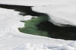 szelence:frozen river by philippe* on Flickr.