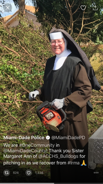 fuckingflorida:  Chainsaw Nun > Florida porn pictures