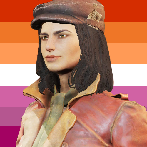 Piper Wright from Fallout 4 is a lesbian! (requested by @nblezzy)