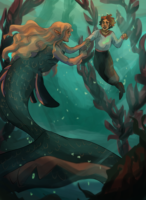 mermay with my ocs :) Pirate teams up with a navyman to help save endangered mermaids (eventho the n