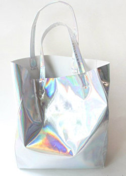  Holographic Tote Bag .00 You can use