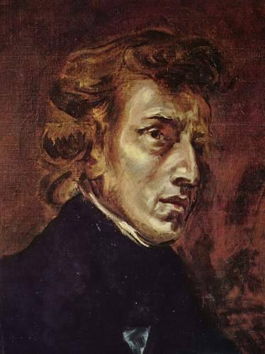 Frederic Chopin, 1838, Eugène DelacroixMedium: oil,canvas