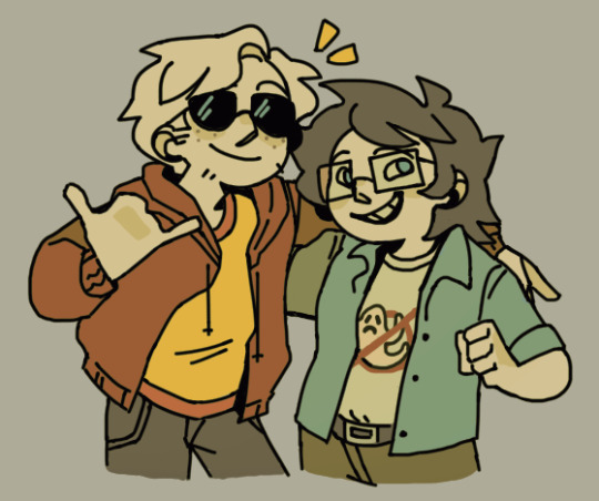 as two (2) pretty bestfriends we should kiss actually #junedave#davejune#pepsicola #theyre t4t and bi4bi :sunglasses_emoji:  #anyw trying out some brushes i rlly like this one ill use it more often #homestuck #remember when i said i wouldnt homestuck again. um. nvm  #obligatory art tag