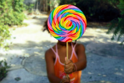 Hopelesscrush:  My Little Sister Her Extreme Big Lollipop ;$, It’s Bigger Than