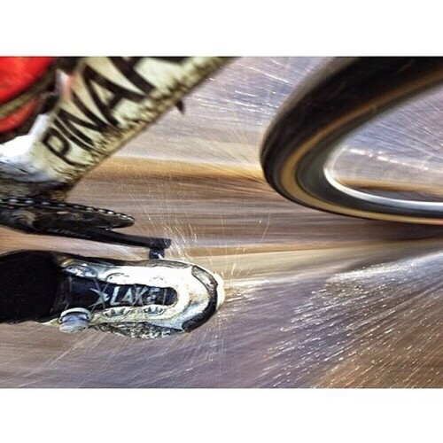 bikes-bridges-beer:  #pinarello #roadbike #water #puddle #cycling #biking #bicycle