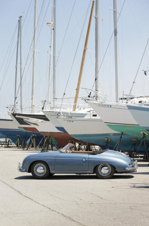 boatporn:  torqueingmag:  1957 Porsche 356A 1600 Speedster  Also: L. Francis Herreshoff Nereia