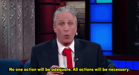 micdotcom:Jon Stewart delivers a hopeful message in the face of Trump during surprise