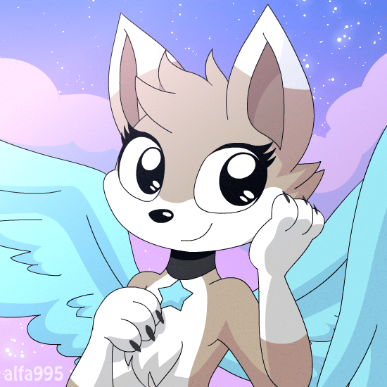 alfa995:A little gift for @missbutlerart​. Pega is such a cutie, I just had to