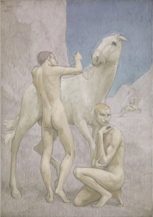 terminusantequem:Henry Lamb (British, 1883-1960), PHANTASY, 1912. Oil on canvas, 86,5 x 61 cm