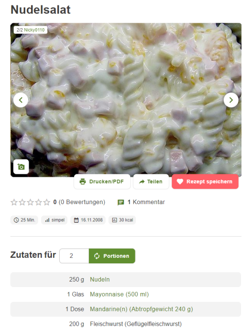 ACHTUNG ACHTUNG! Dies ist ein Servicepost! Unser Service: Essen Sie nicht dieses Essen. Dankeschön. 