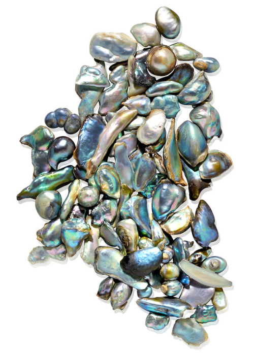 bijoux-et-mineraux:Abalone Pearls(Haliotis fulgens) - Baja California