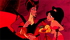 princes-jasmine:aladdin trivia: 7/12“originally, jafar was more hot-tempered, while iago was a cool,