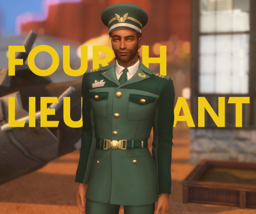 Finally! Noa Was Promoted To A Lieutenant. He Now Can Give Orders Like A Boss~