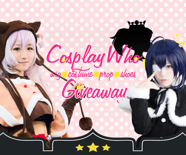 dak-u:  CosplayWho Huge Giveaway!~★   Prize  Gift Card for full cosplay wich includes: