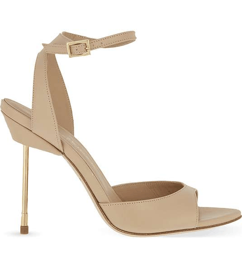 Bloomsbury leather heeled sandals