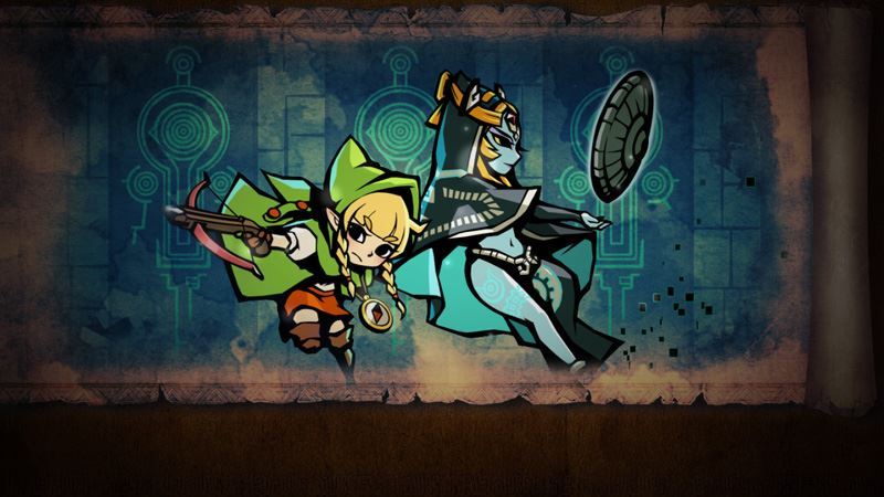 kingofe3: Linkle pics from the new story mode in Hyrule Warriors Legends. 