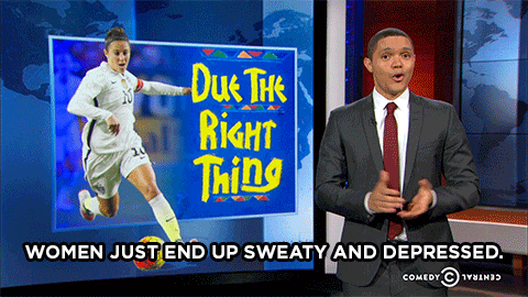 thebeachthing:  noblood-nofoul:  kingofhispaniola:  thedailyshow:  Despite generating