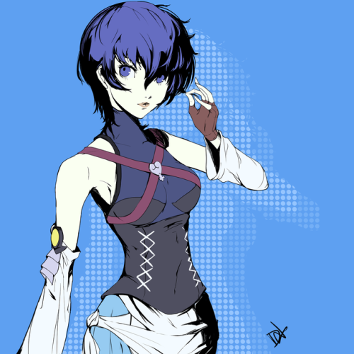 Naoto Shirogane from Persona 4 dressed Aqua from Kingdom Hearts!