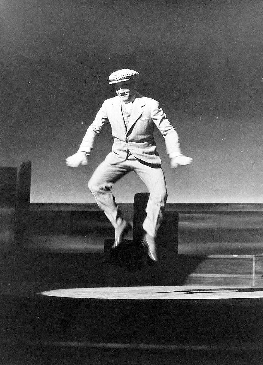 jamescagneylove: James Cagney captured practicing a dance on the set of Yankee Doodle