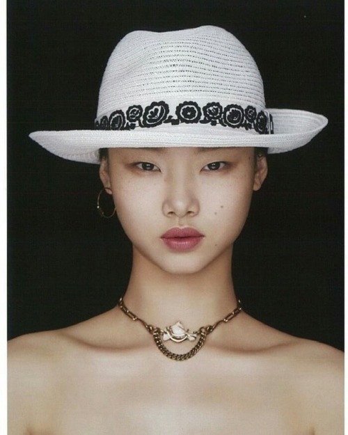 Yoon Young Bae photographed for Dazed Korea December 2018