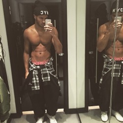 marlonmckenzie:  #ChangingRoomSelfie ✌️ IG: @marlonmckenzie