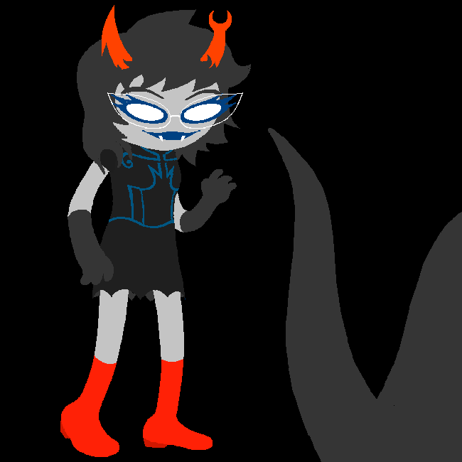 Who May or May Not Be Vriska? — I think this person might be Vriska?