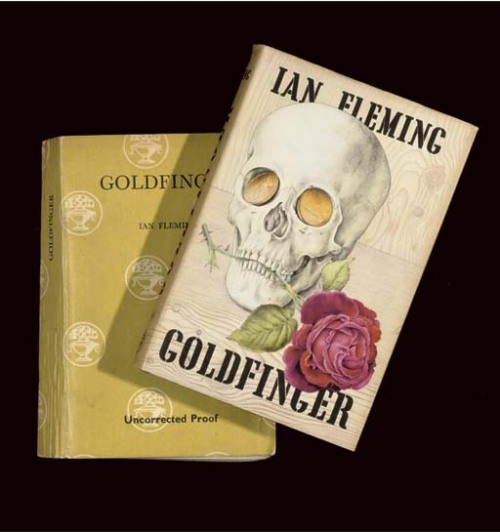 Ian Fleming (1908-1964), Goldfinger.London:Jonathan Cape, 1959. 8c. Half title. Original black cloth
