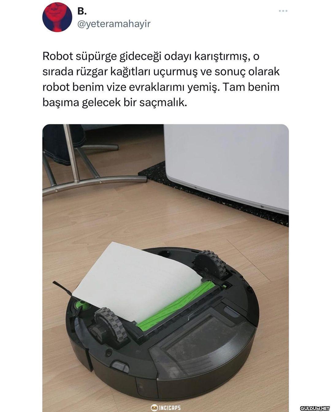 B. @yeteramahayir Robot...