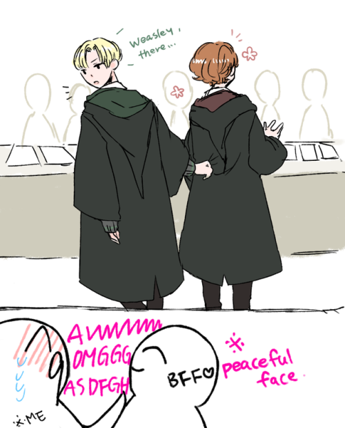 BIO6 Fan Con I meet couple of coser….I CAN’T HOLD THIS CUTEDraco x Ron forever ❤