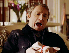 ibelieveinmartinfreeman:  30 Days of Sherlock  Day 20 — Favourite canon reference/in