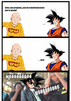 memator:  Goku repartiendo un zasca enorme a Saitama … http://ift.tt/1UADBWu