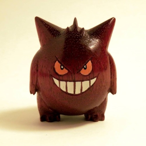 retrogamingblog:Wood-carved Pokemon made by Sean Syman